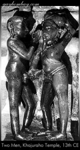 Men havings ex in Khajuraho, 13th CE