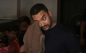 Aamir khan crying after watching bajrangi bhaijaan 