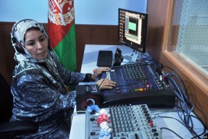 A radio station run by women was one of the first places targeted by the Taliban when it briefly seized the northern Afghan city of Kunduz late last month. courtesy www.rferl.org