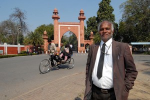 In Person Professor S.R. Siras outside AMU, February 2010. (Photograph by Jitender Gupta) Outlook
